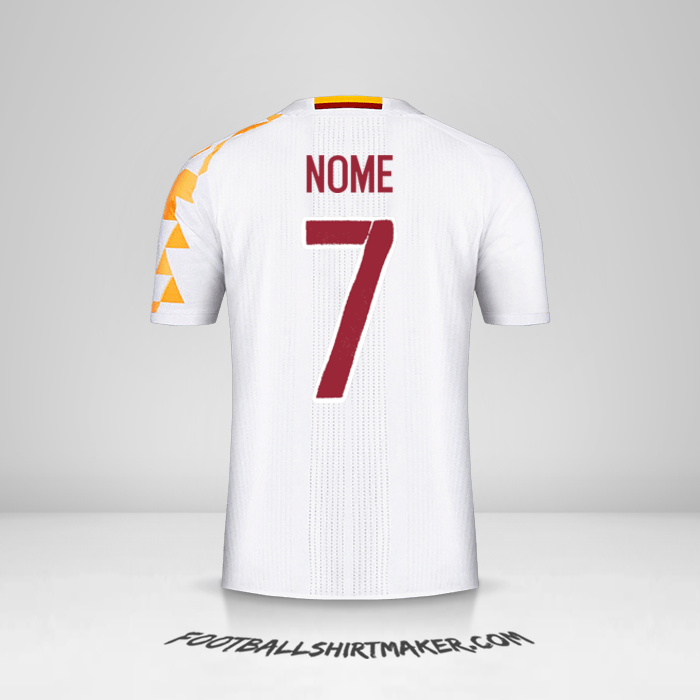 Camisola Espanha 2016 Alternativa -  nome - 7