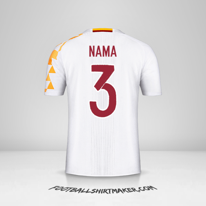 Jersey Spanyol 2016 Alternatif -  nama - 3