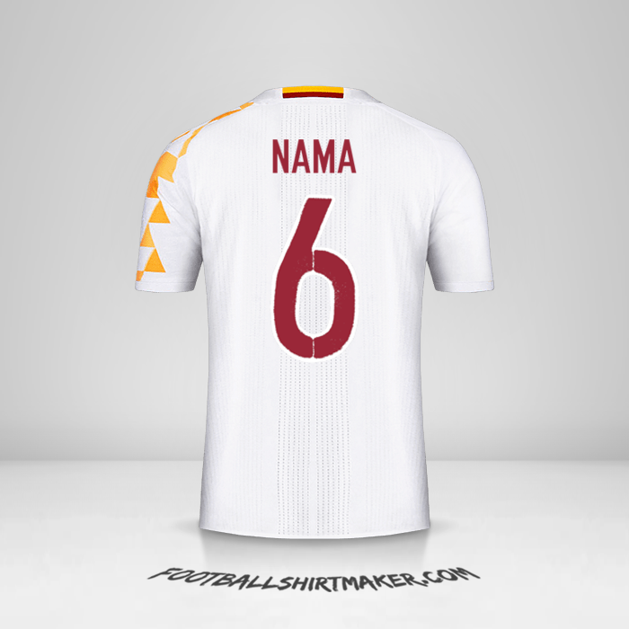 Jersey Spanyol 2016 Alternatif -  nama - 6
