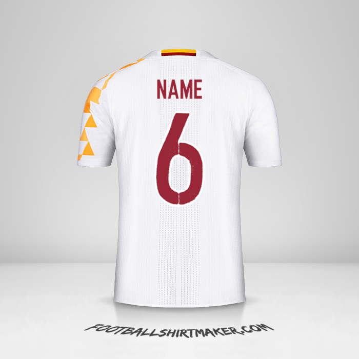 Shirt Spain 2016 Away -  name - 6
