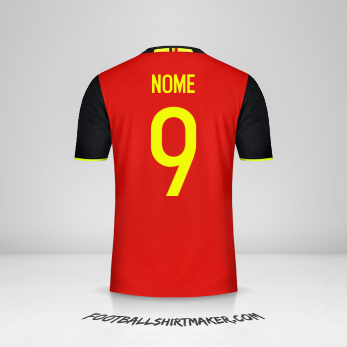 Maglia Belgio 2016 -  nome - 9
