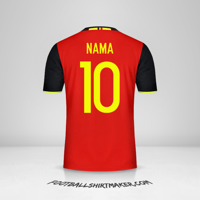 Jersey Belgia 2016 -  nama - 10