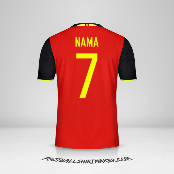 Jersey Belgia 2016 -  nama - 7