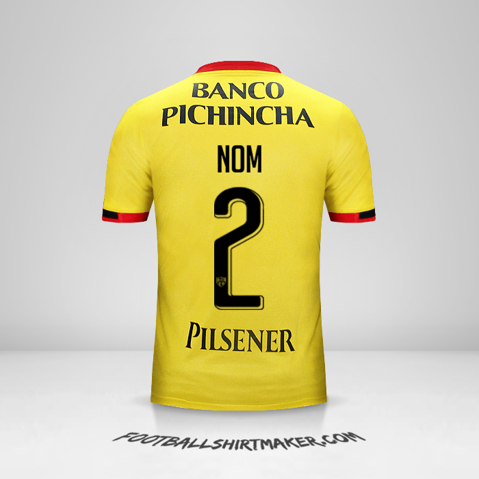 Maillot Barcelona SC 2016 -  nom - 2