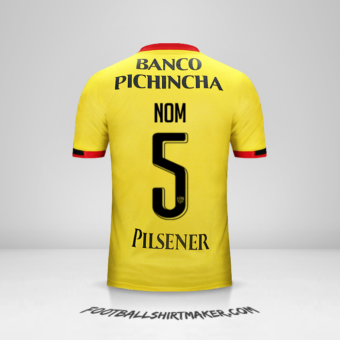 Maillot Barcelona SC 2016 -  nom - 5