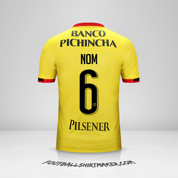 Maillot Barcelona SC 2016 -  nom - 6