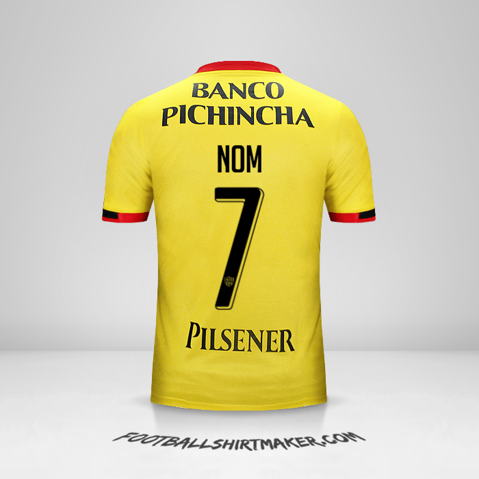 Maillot Barcelona SC 2016 -  nom - 7