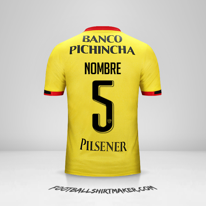 Jersey Barcelona SC 2016 -  nombre - 5