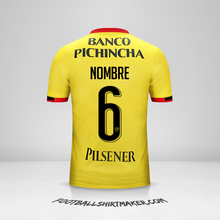 Jersey Barcelona SC 2016 -  nombre - 6