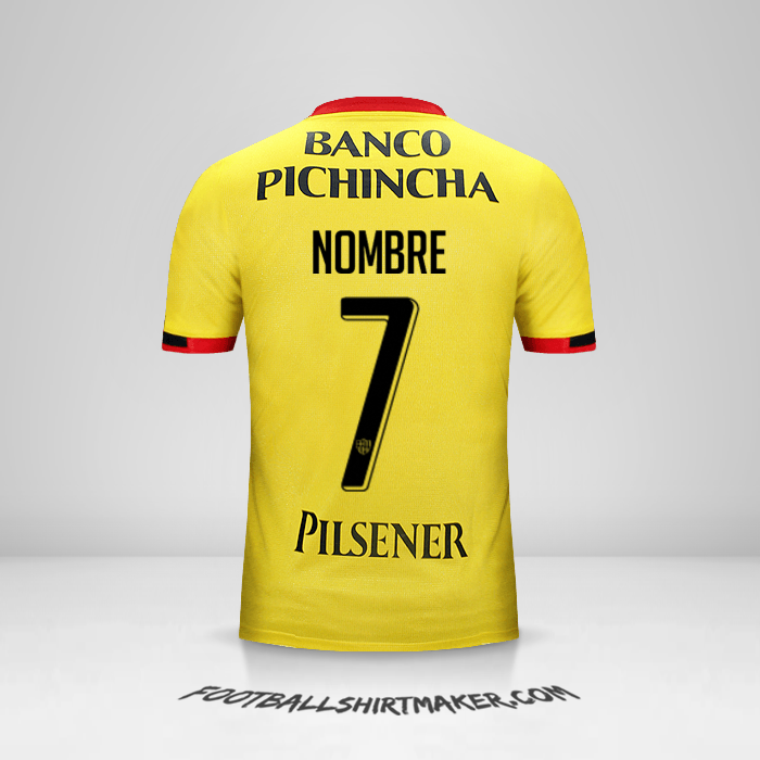 Camiseta Barcelona SC 2016 -  nombre - 7