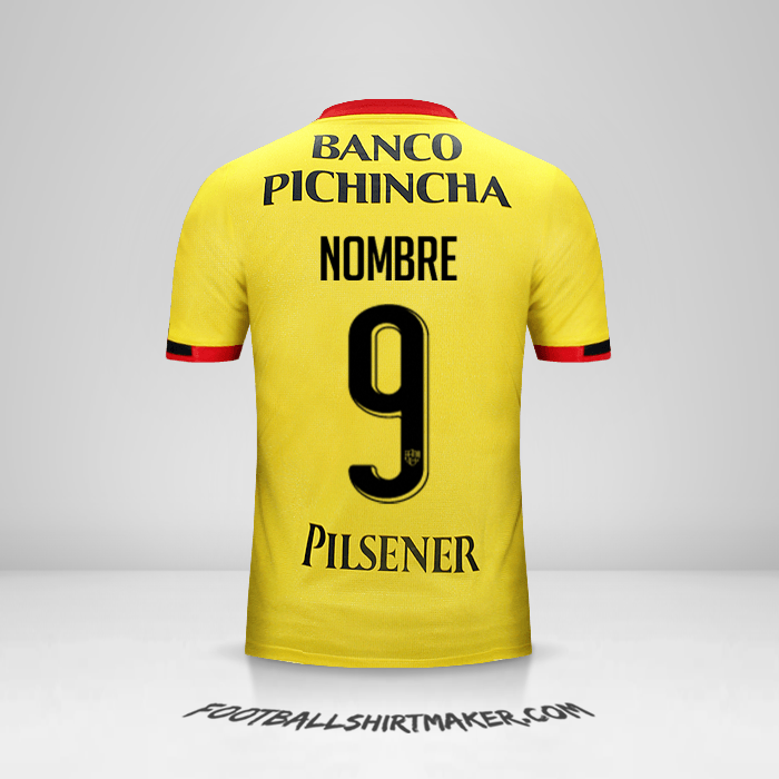 Jersey Barcelona SC 2016 -  nombre - 9