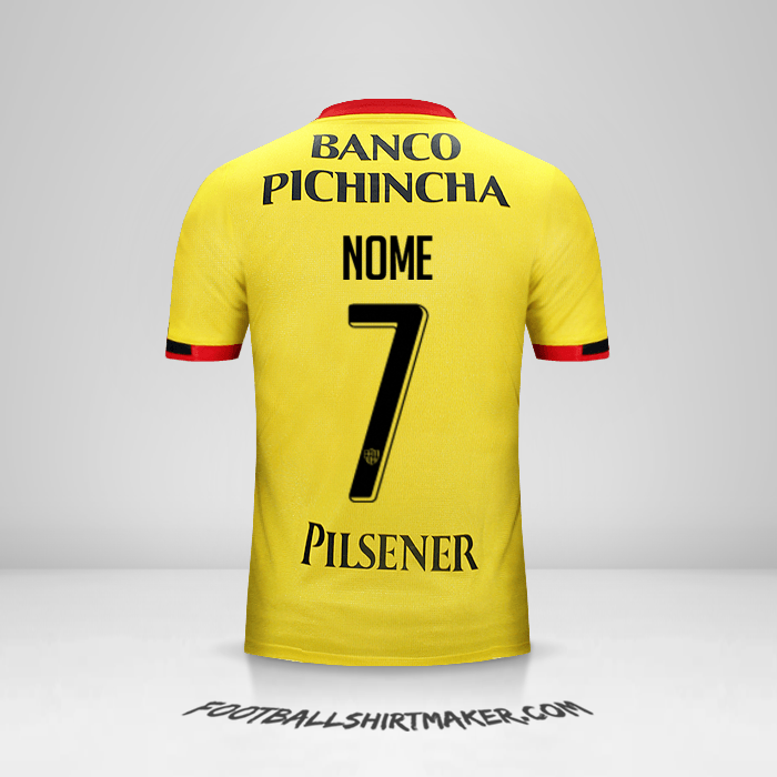 Camisola Barcelona SC 2016 -  nome - 7