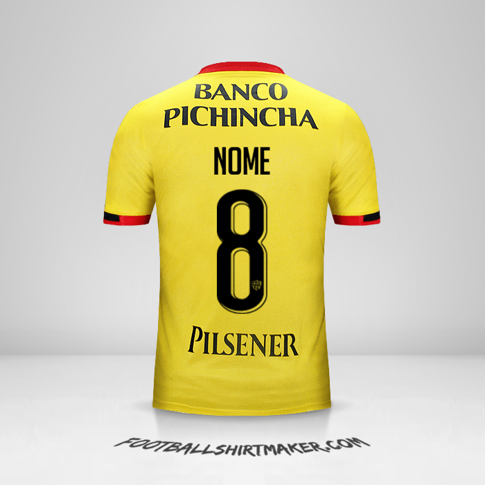 Camisa Barcelona SC 2016 -  nome - 8