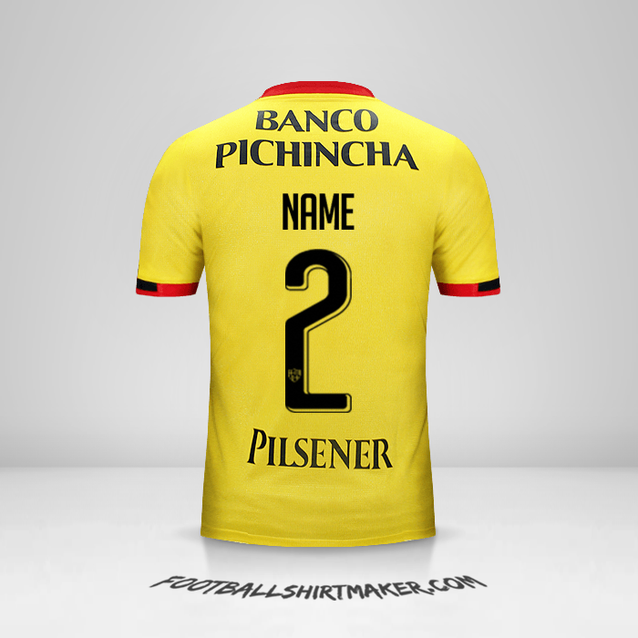 Shirt Barcelona SC 2016 -  name - 2