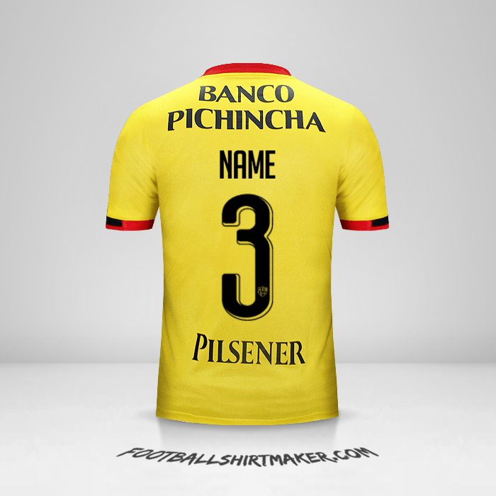 Shirt Barcelona SC 2016 -  name - 3