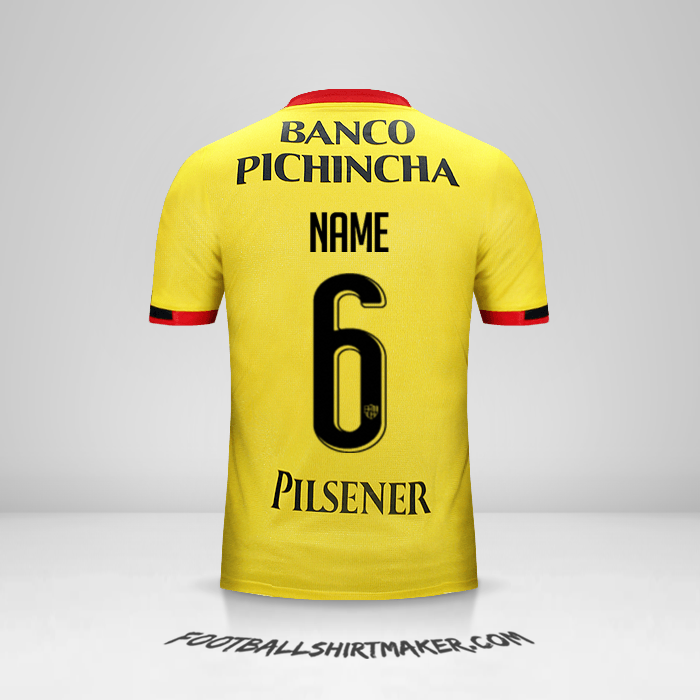 Shirt Barcelona SC 2016 -  name - 6