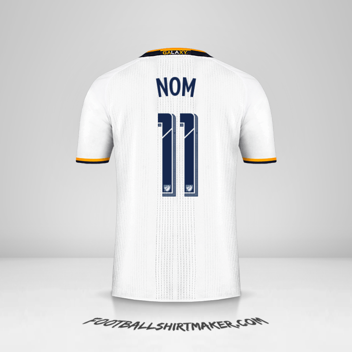 Maillot LA Galaxy 2016/2017 -  nom - 11