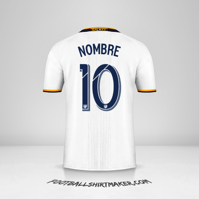 Camiseta LA Galaxy 2016/2017 -  nombre - 10