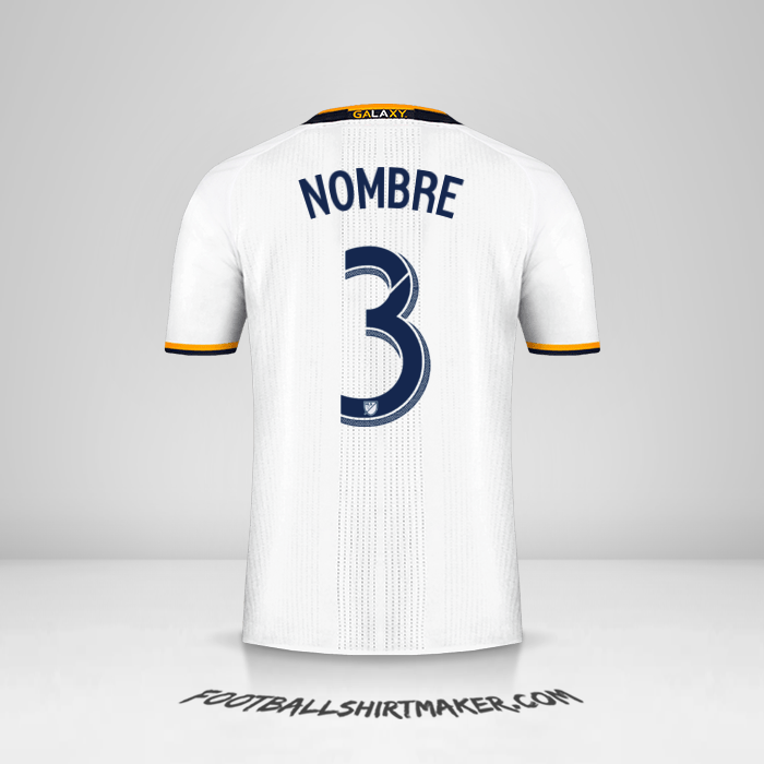 Camiseta LA Galaxy 2016/2017 -  nombre - 3
