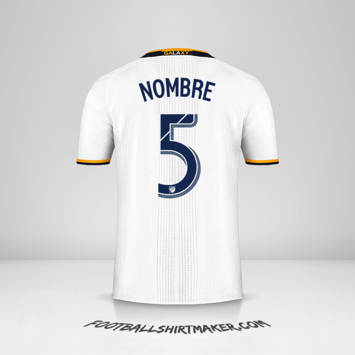 Jersey LA Galaxy 2016/2017 -  nombre - 5