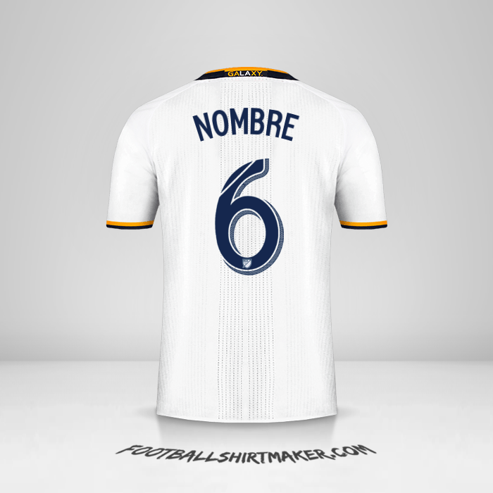 Jersey LA Galaxy 2016/2017 -  nombre - 6