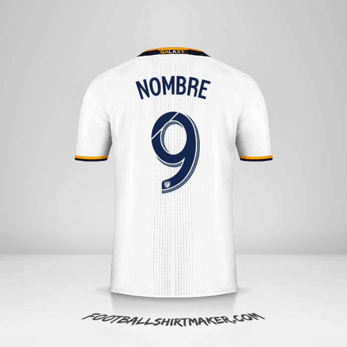 Jersey LA Galaxy 2016/2017 -  nombre - 9