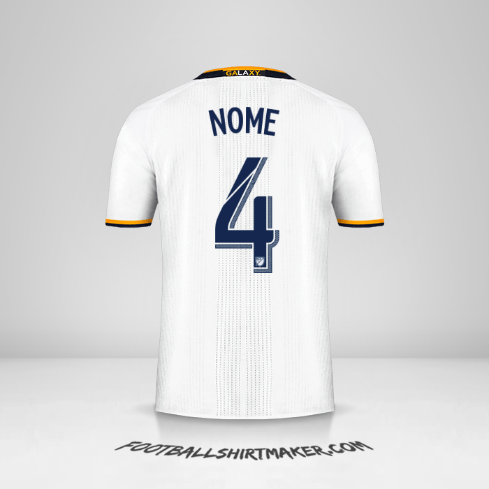 Maglia LA Galaxy 2016/2017 -  nome - 4