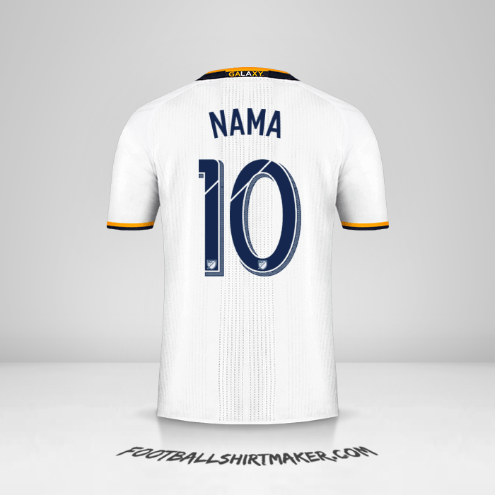 Jersey LA Galaxy 2016/2017 -  nama - 10