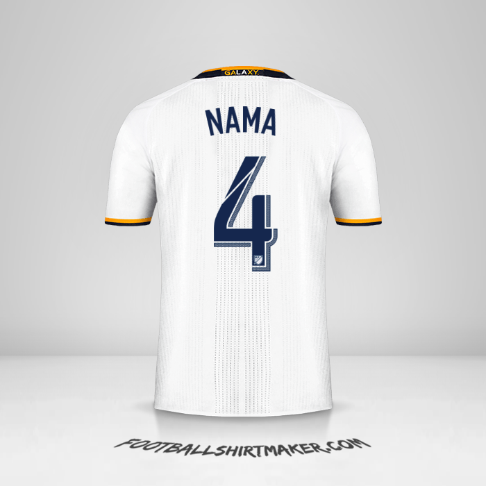 Jersey LA Galaxy 2016/2017 -  nama - 4