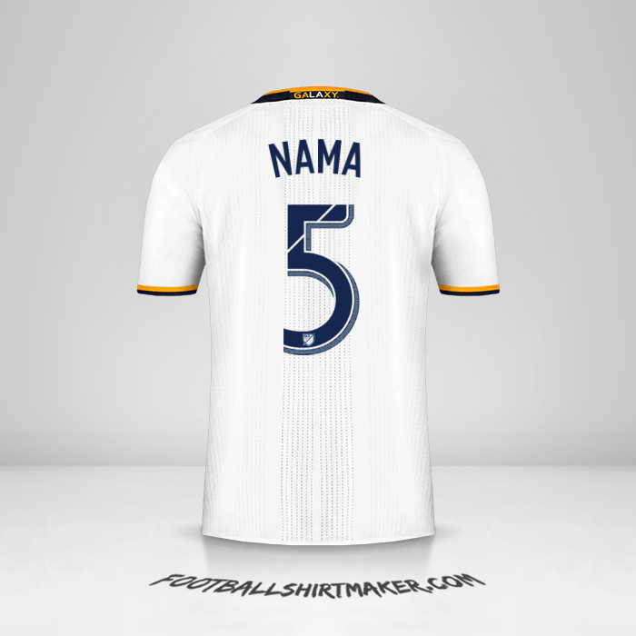 Jersey LA Galaxy 2016/2017 -  nama - 5