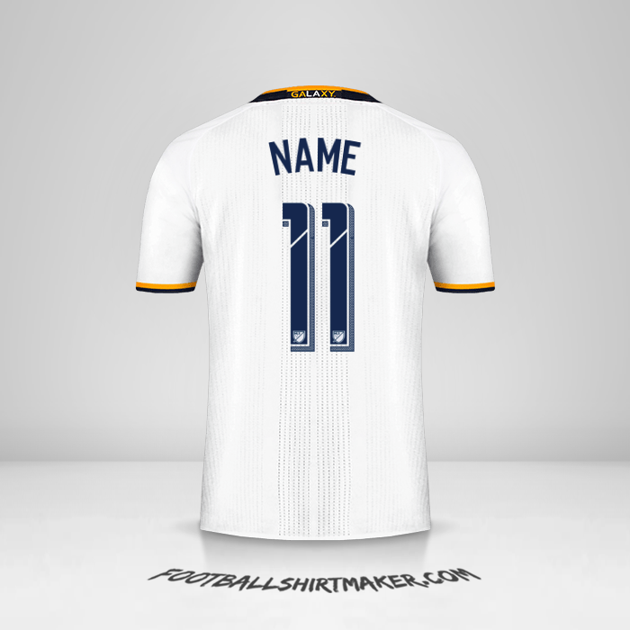 Shirt LA Galaxy 2016/2017 -  name - 11