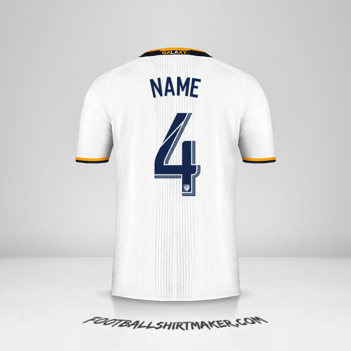 Shirt LA Galaxy 2016/2017 -  name - 4