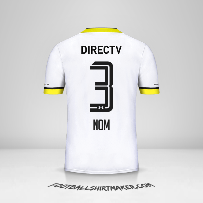 Maillot Colo Colo 2016 -  nom - 3