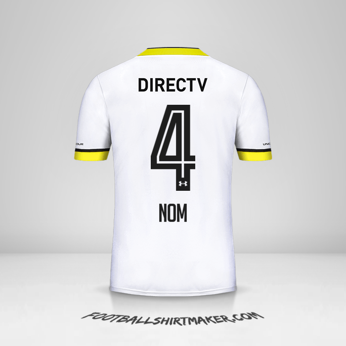Maillot Colo Colo 2016 -  nom - 4