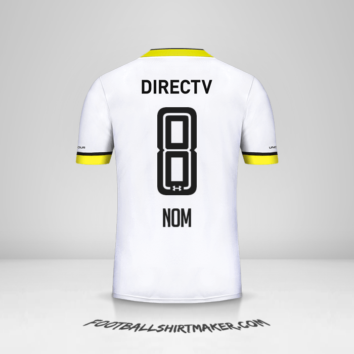 Maillot Colo Colo 2016 -  nom - 8