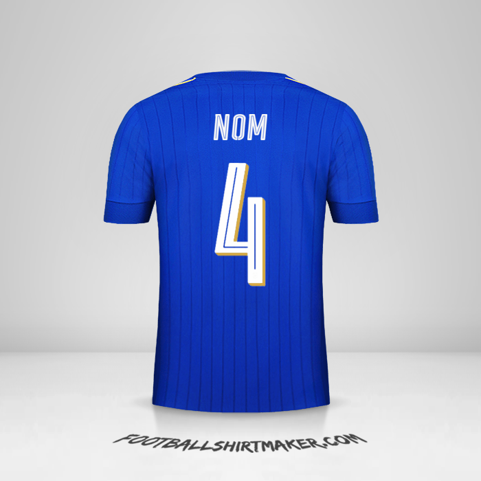 Maillot Italie 2016 -  nom - 4