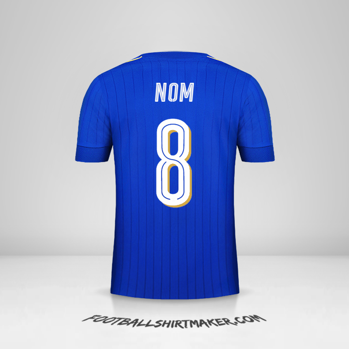 Maillot Italie 2016 -  nom - 8