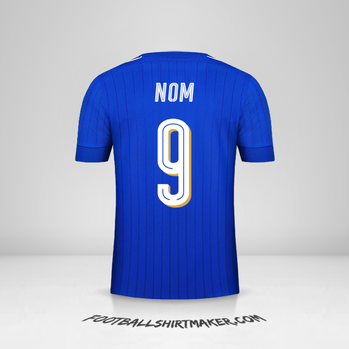 Maillot Italie 2016 -  nom - 9
