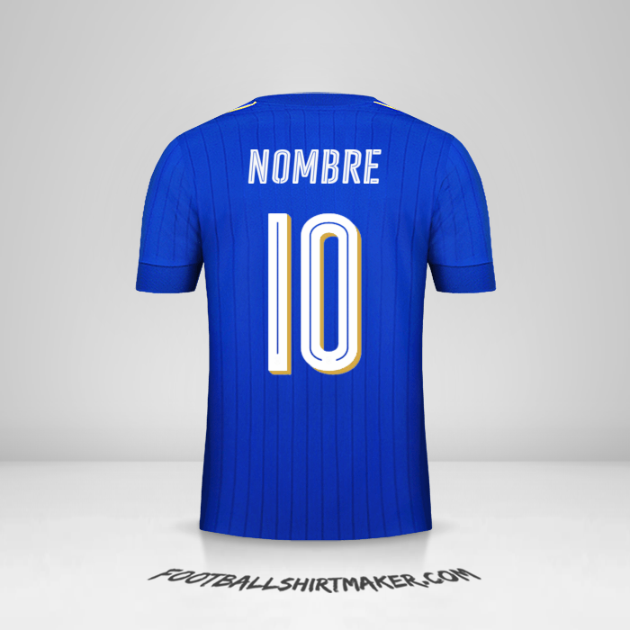 Jersey Italia 2016 -  nombre - 10
