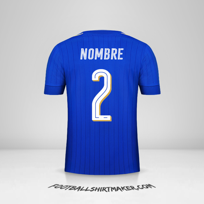 Jersey Italia 2016 -  nombre - 2