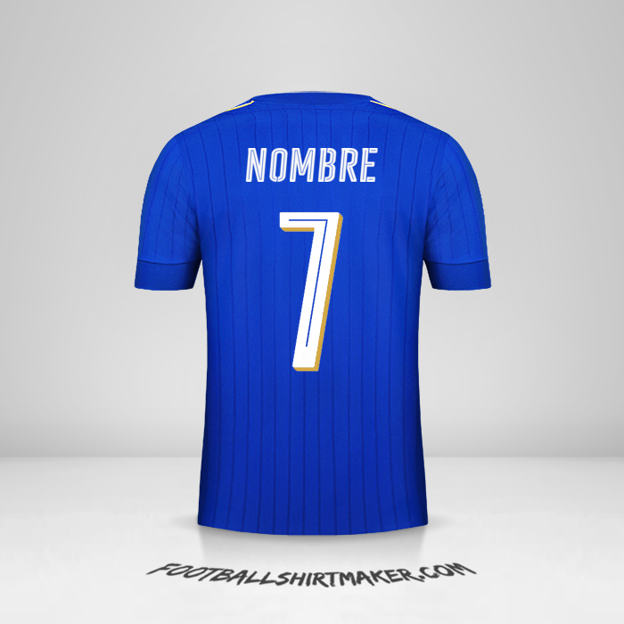 Jersey Italia 2016 -  nombre - 7
