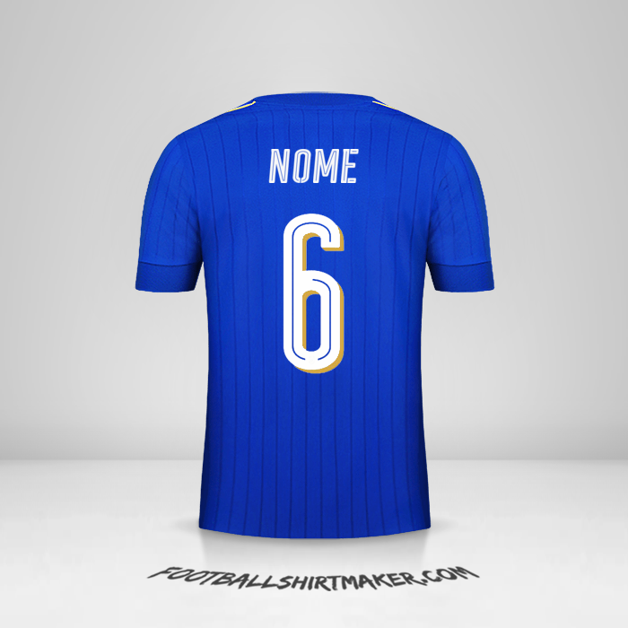 Camisola Itália 2016 -  nome - 6