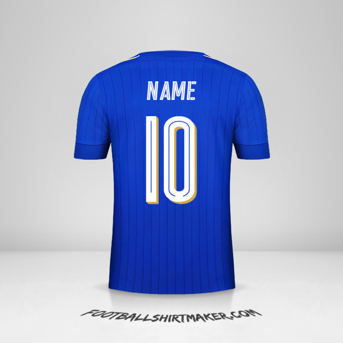 Shirt Italy 2016 -  name - 10