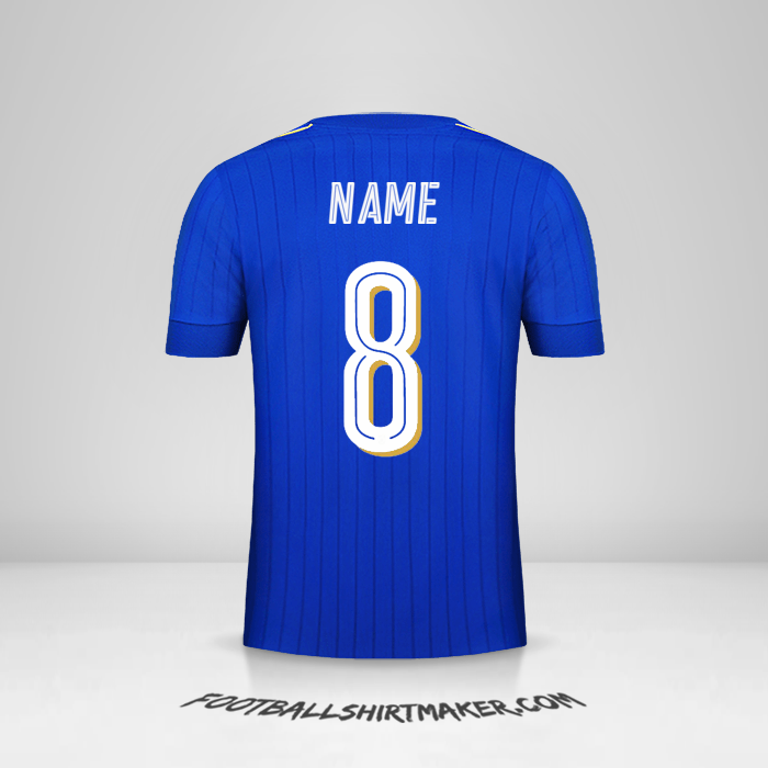 Shirt Italy 2016 -  name - 8