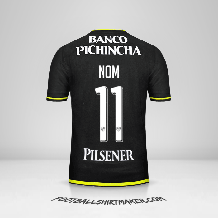 Maillot Barcelona SC 2016 Extérieur -  nom - 11