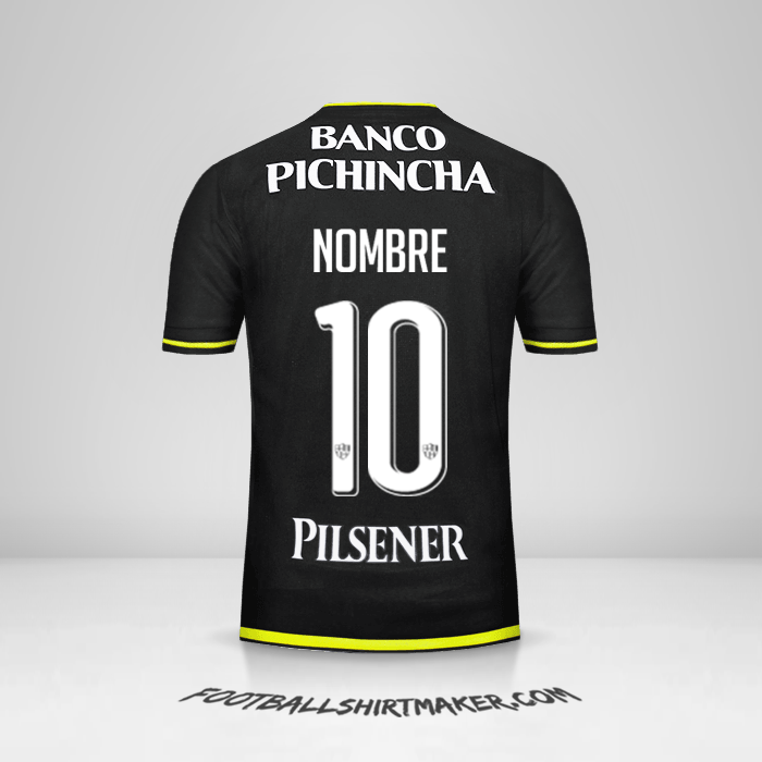 Jersey Barcelona SC 2016 Visita -  nombre - 10