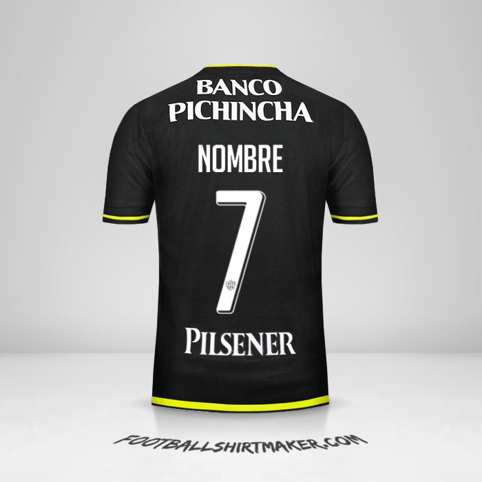 Jersey Barcelona SC 2016 Visita -  nombre - 7
