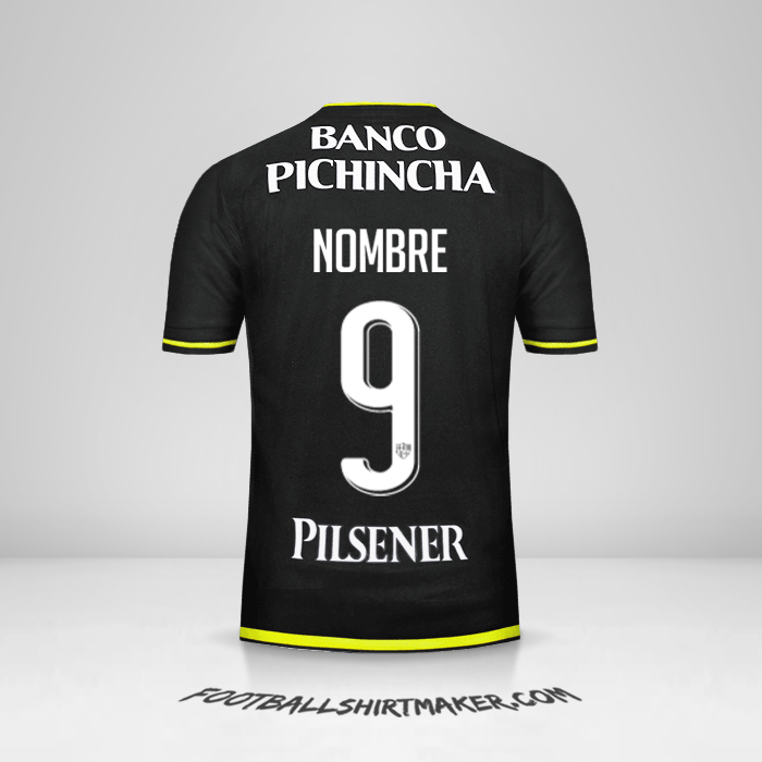 Jersey Barcelona SC 2016 Visita -  nombre - 9