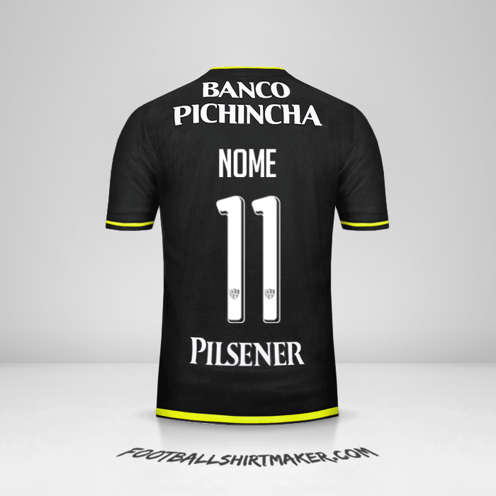 Maglia Barcelona SC 2016 Seconda -  nome - 11