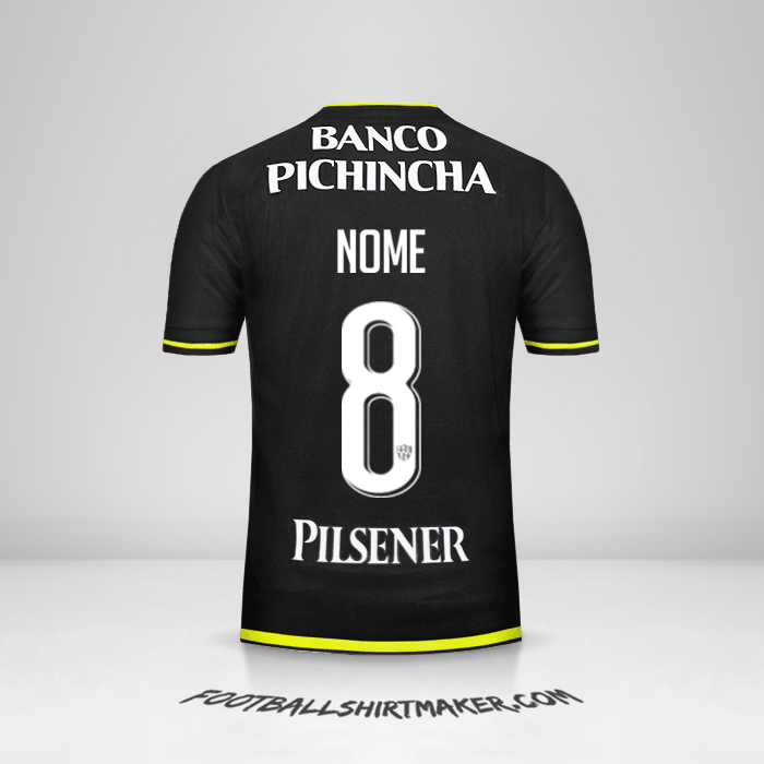 Camisa Barcelona SC 2016 Alternativa -  nome - 8